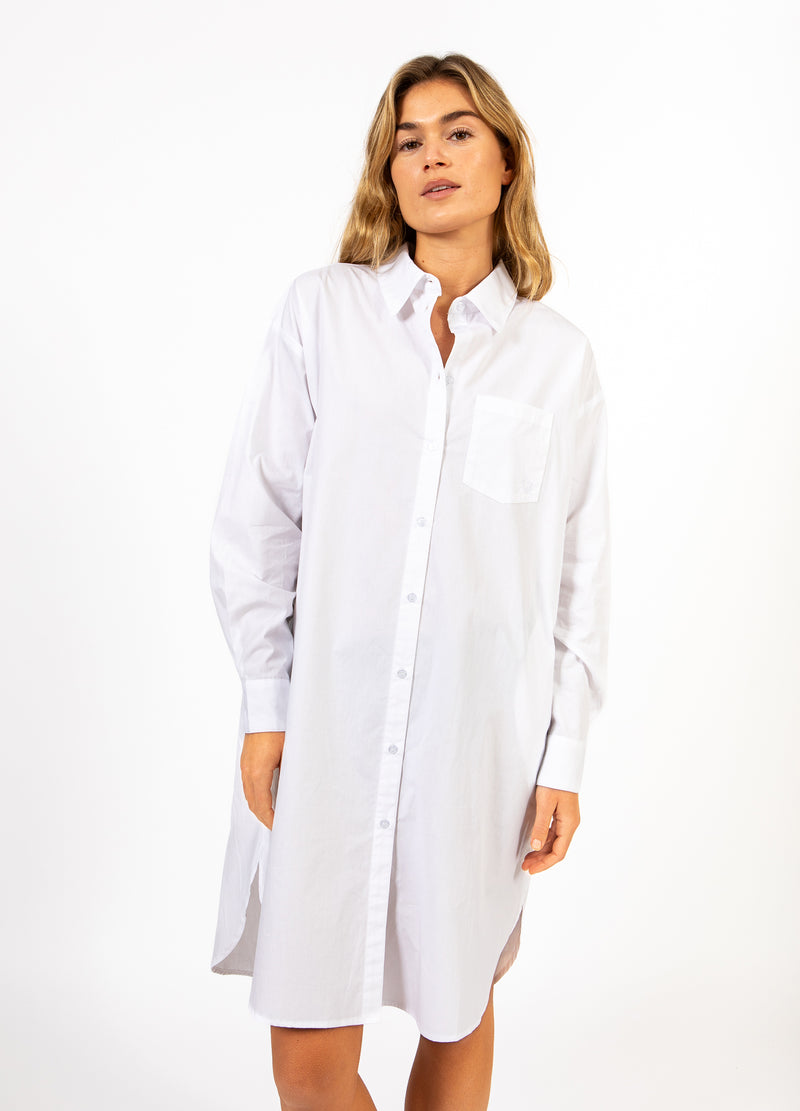 CC Heart CC HEART KIARA LONG SHIRT DRESS Dress White - 200