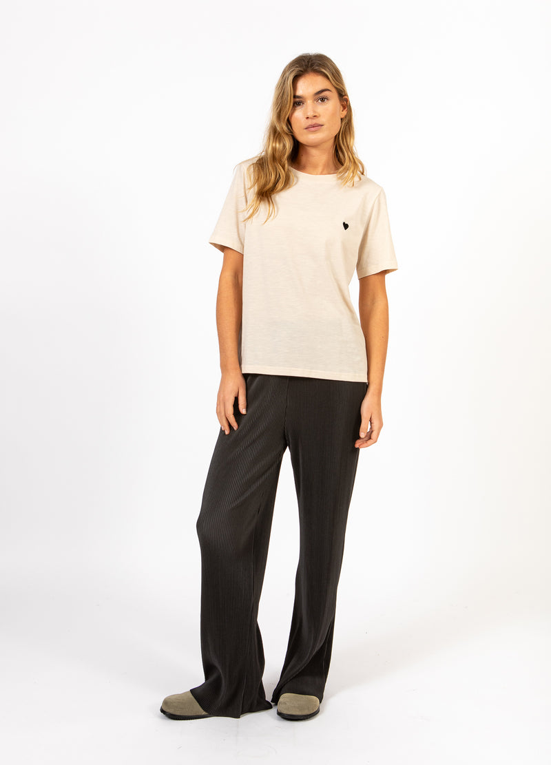CC Heart CC HEART KISS TEE - MID SLEEVES T-Shirt Creme - 241