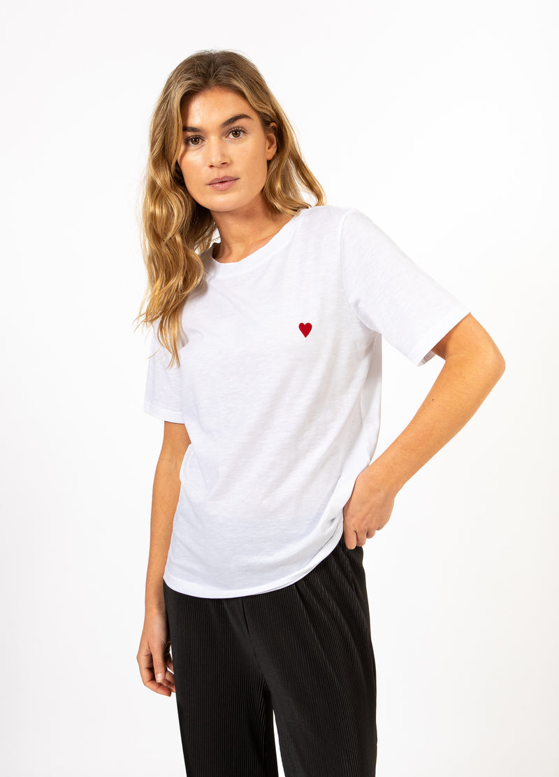 CC Heart CC HEART KISS TEE - MID SLEEVES T-Shirt White - 200