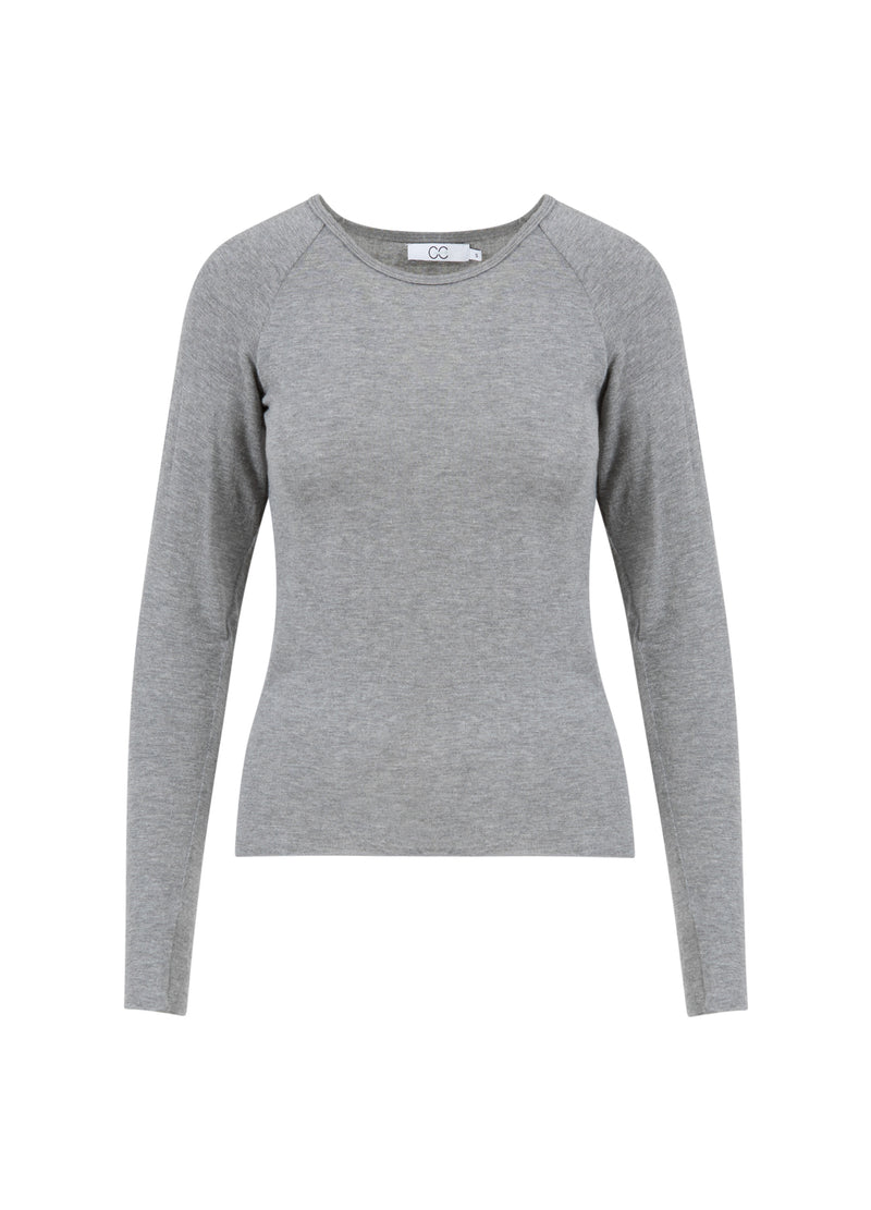 CC Heart CC HEART LANA KNIT WITH LONG SLEEVES Knitwear Grey melange - 142