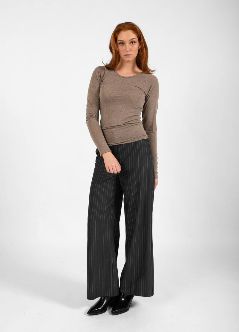 CC Heart CC HEART LANA KNIT WITH LONG SLEEVES Knitwear Hazel melange - 372