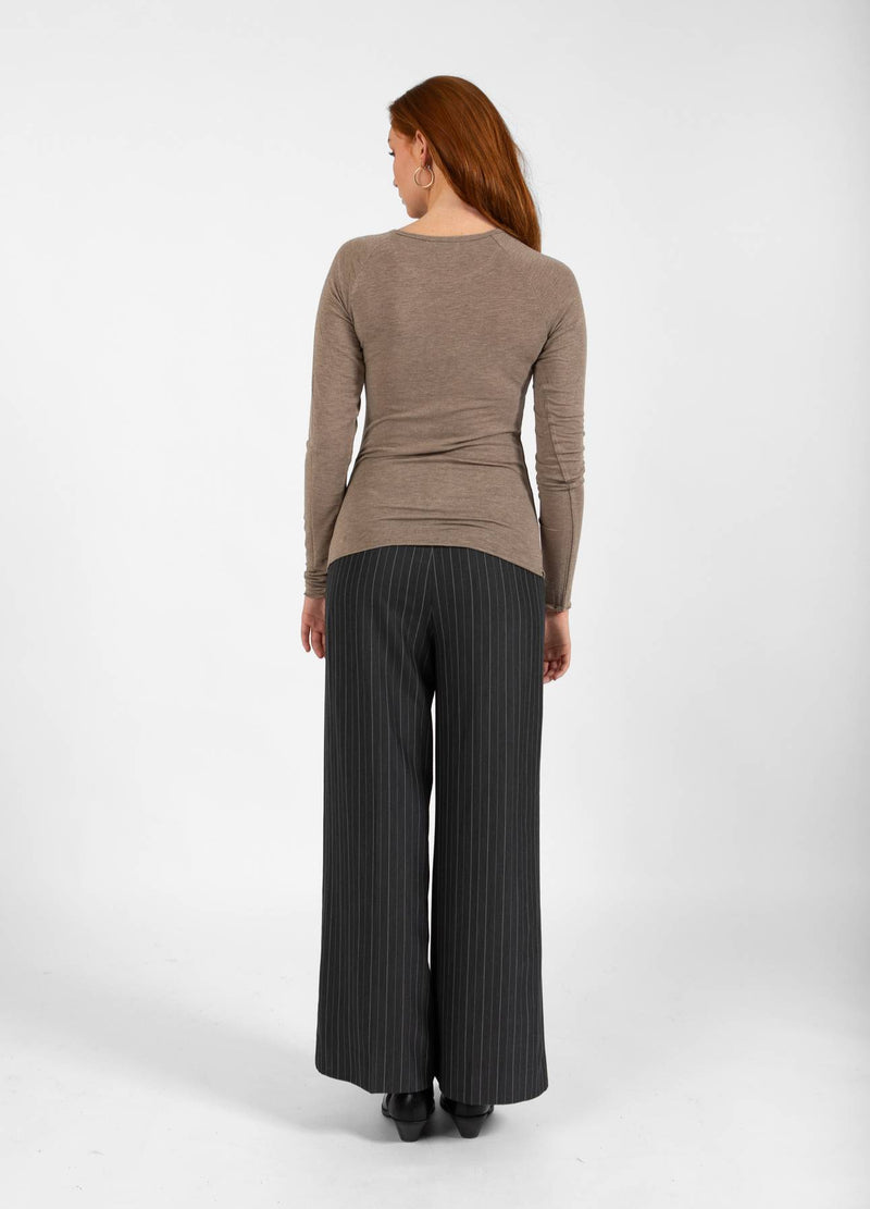 CC Heart CC HEART LANA KNIT WITH LONG SLEEVES Knitwear Hazel melange - 372