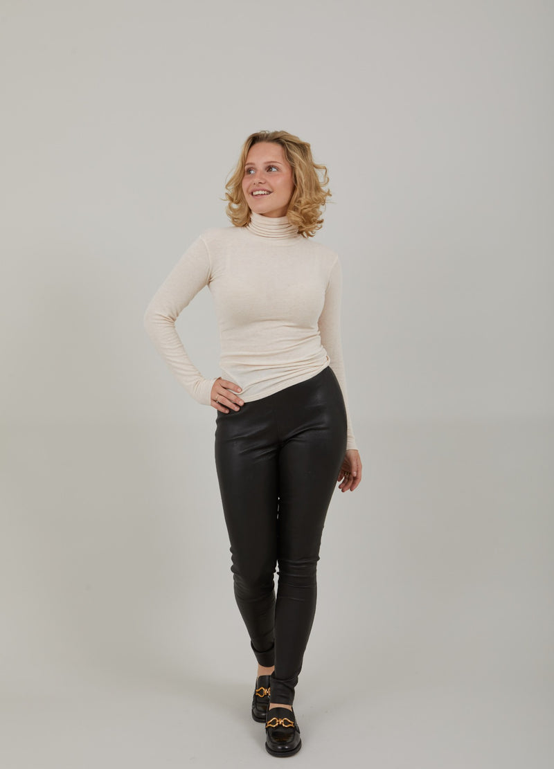 CC Heart CC HEART LANA ROLL NECK Knitwear Creme - 364