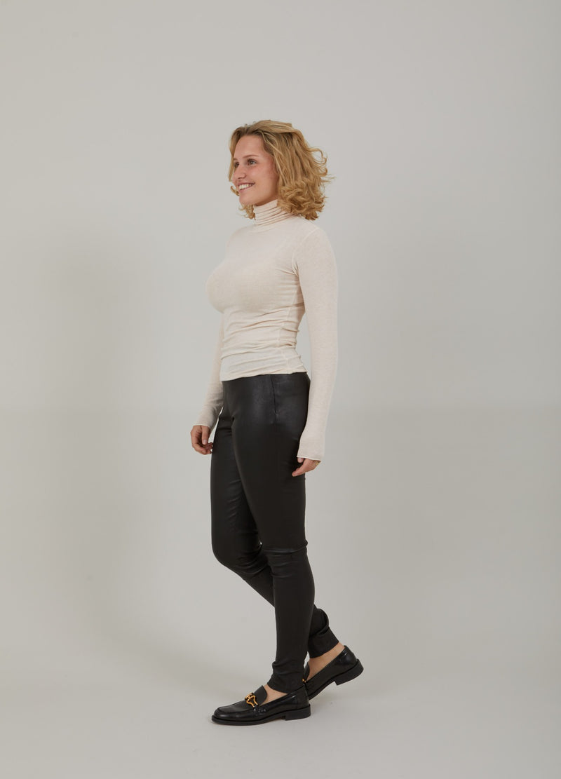 CC Heart CC HEART LANA ROLL NECK Knitwear Creme - 364