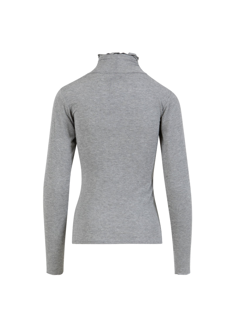 CC Heart CC HEART LANA ROLL NECK Knitwear Grey melange - 142