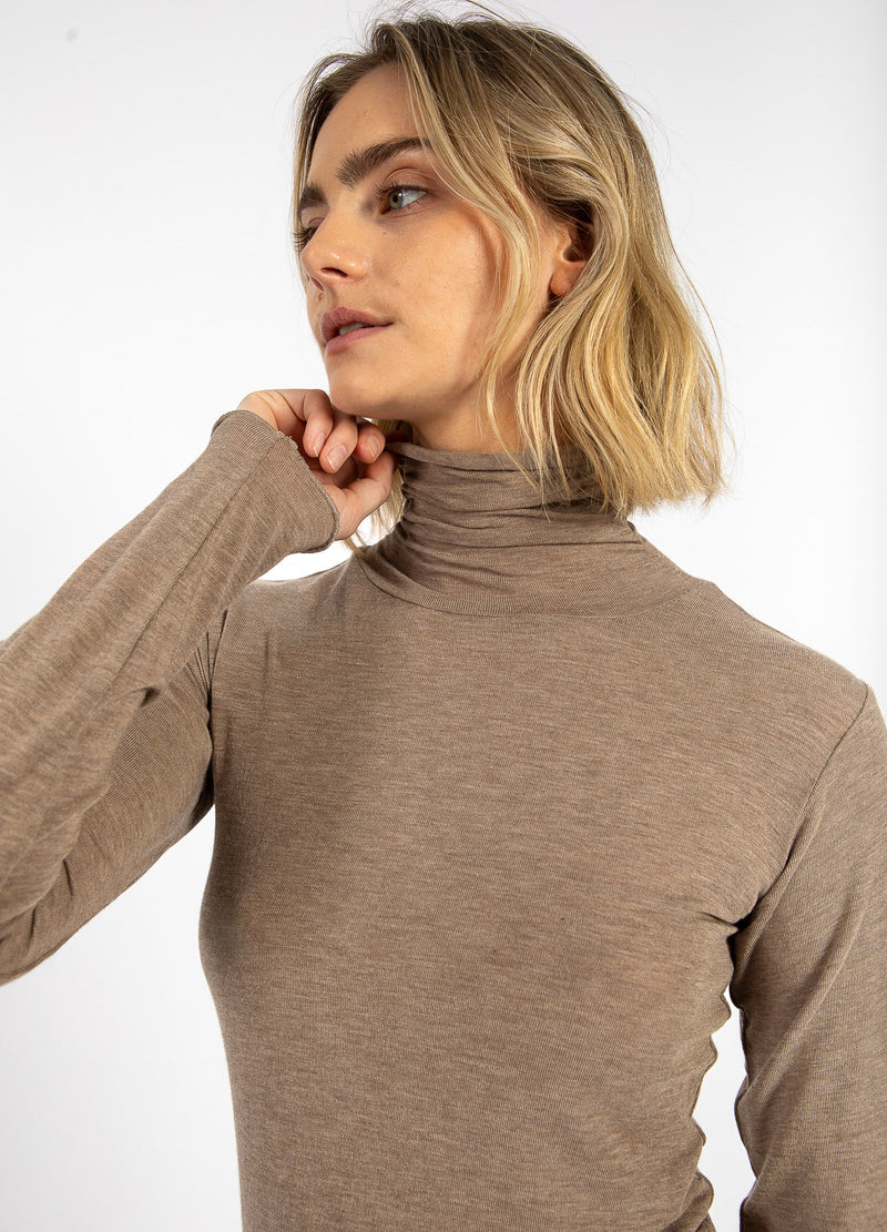 CC Heart CC HEART LANA ROLL NECK Knitwear Hazel melange - 372