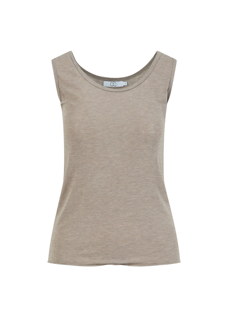 CC Heart CC HEART LANA WOOL TANKTOP Shirt/Blouse Hazel melange - 372
