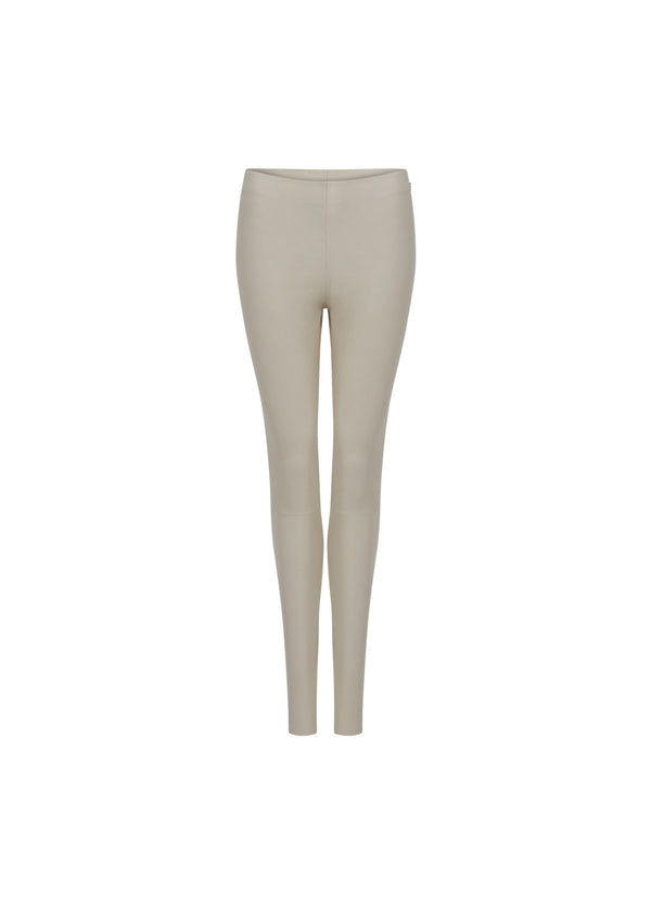 CC Heart CC HEART LEGGINGS IN LEATHER Pants Cold cream - 291