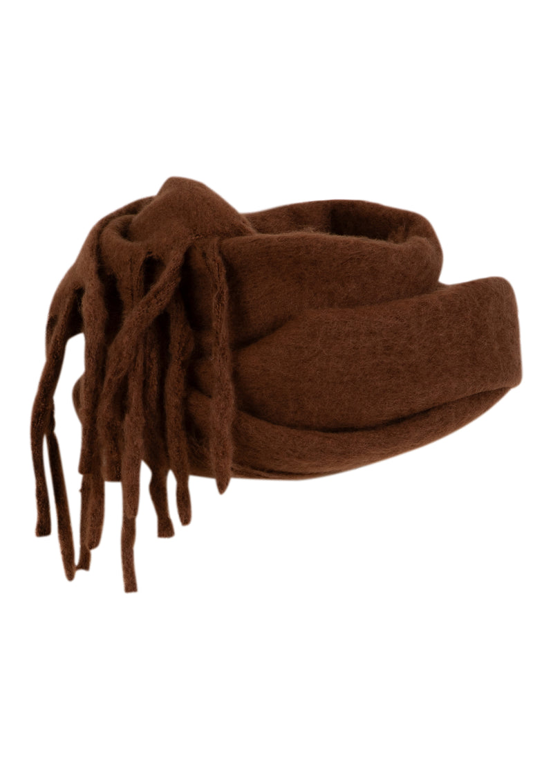 CC Heart CC HEART MAREN SCARF Accessories Chocolate brown - 349