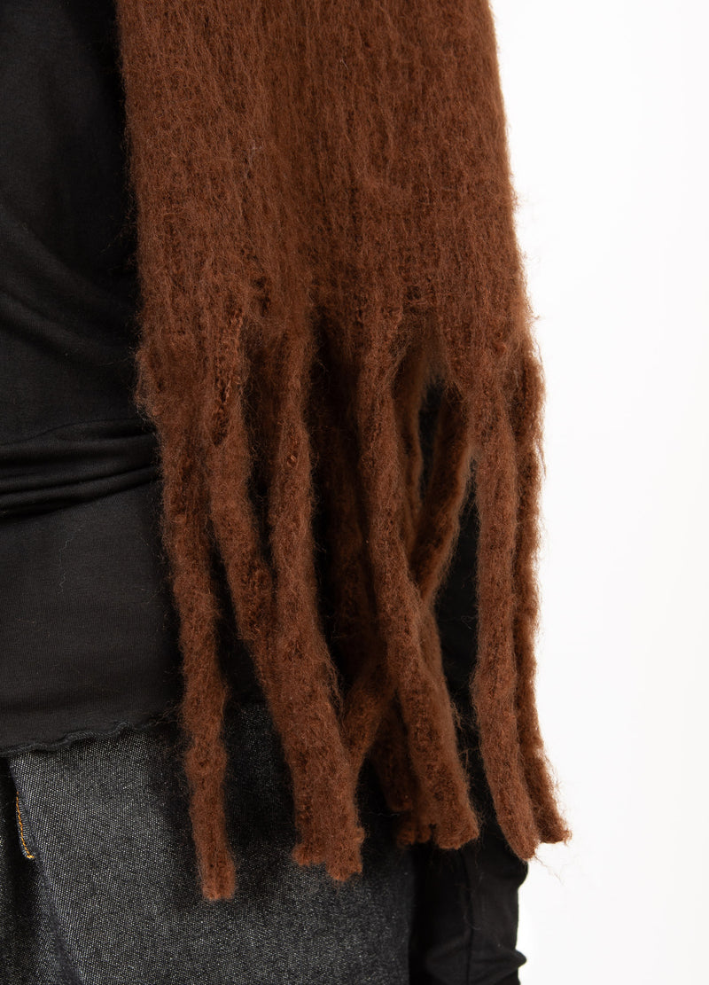 CC Heart CC HEART MAREN SCARF Accessories Chocolate brown - 349