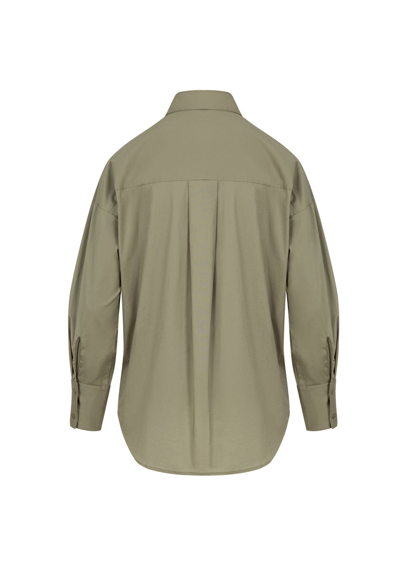 CC Heart CC HEART MILLIE SOLID LOOSE SHIRT Shirt/Blouse Khaki - 467