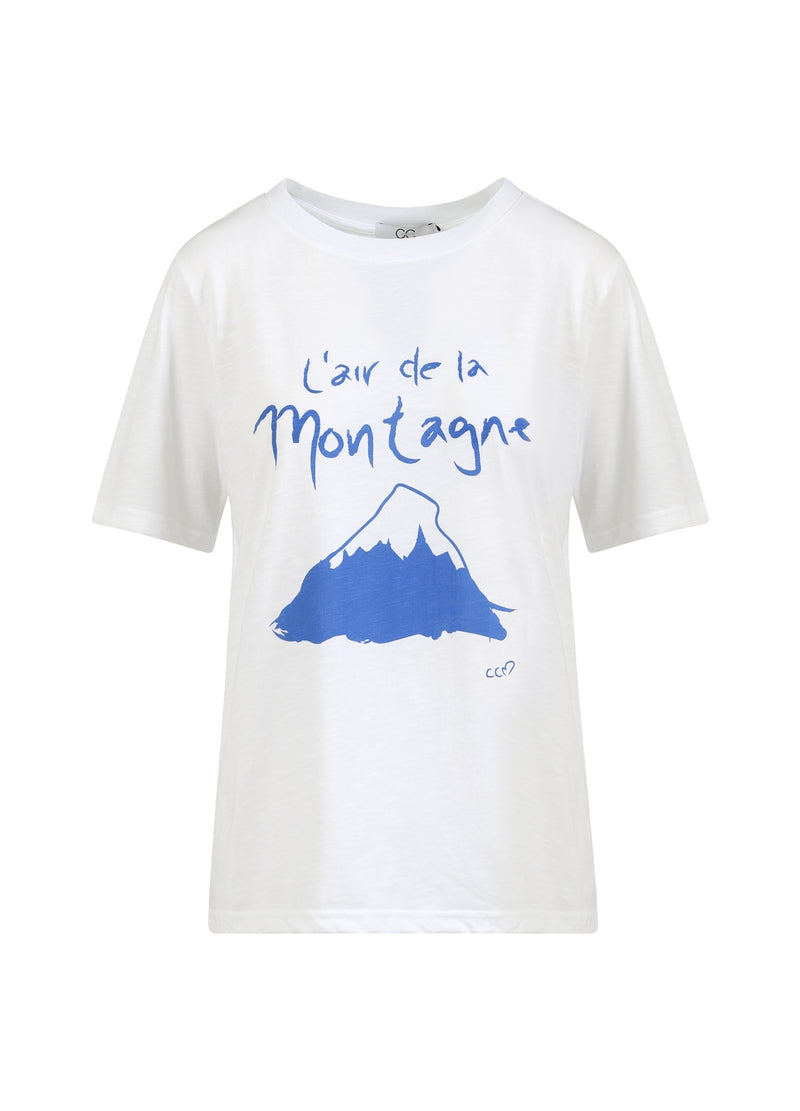 CC Heart CC HEART MOUNTAIN T-SHIRT - MID SLEEVE T-Shirt White - 200