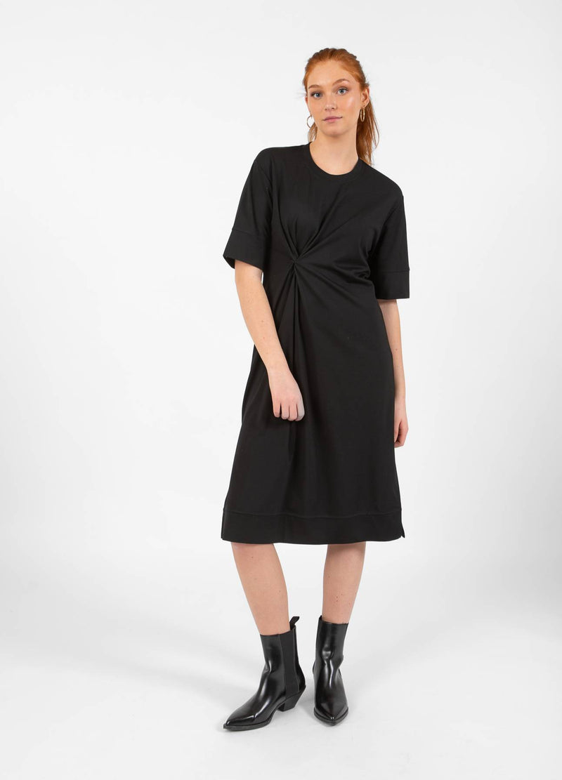 CC Heart CC HEART NOLA DRAPED JERSEY DRESS Dress Black - 100