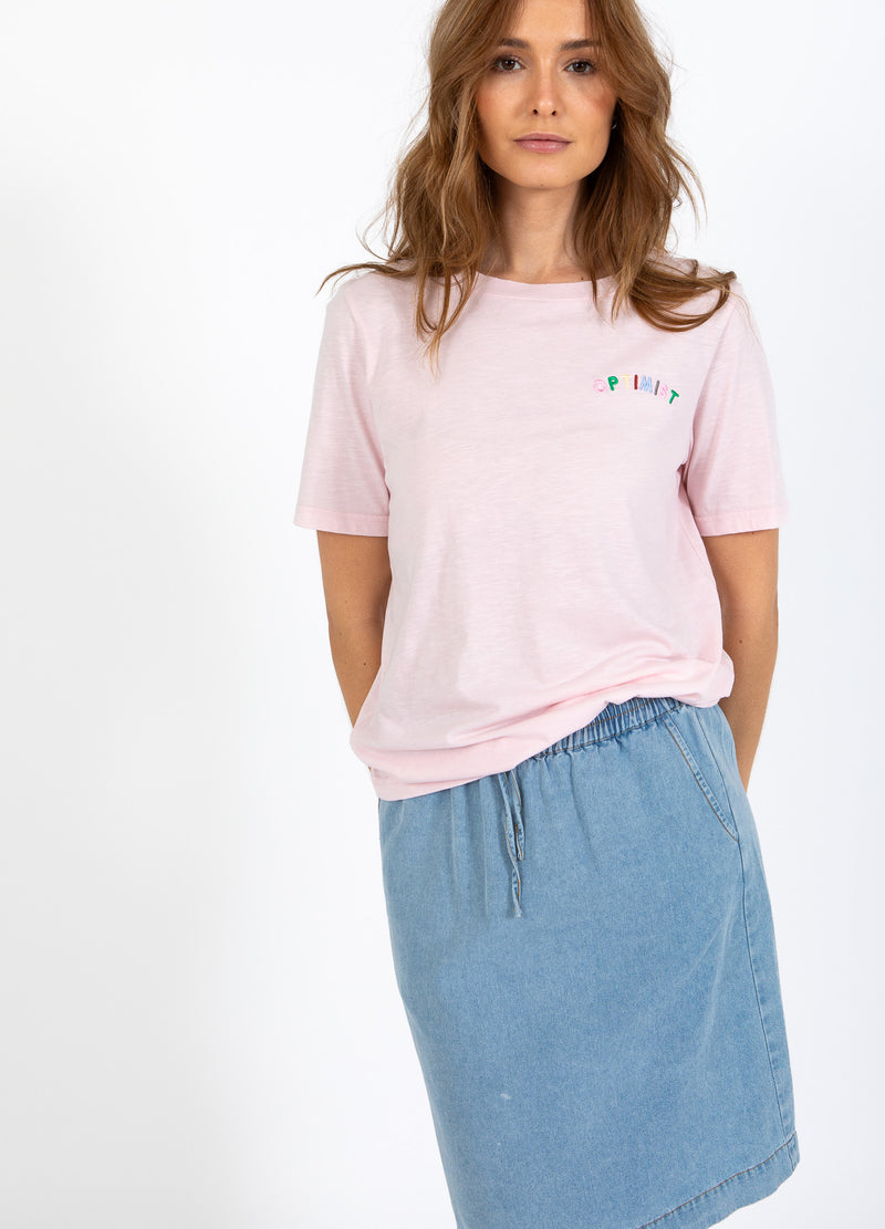 CC Heart CC HEART OPTIMIST TEE - MID SLEEVE T-Shirt Daisy Pink - 600