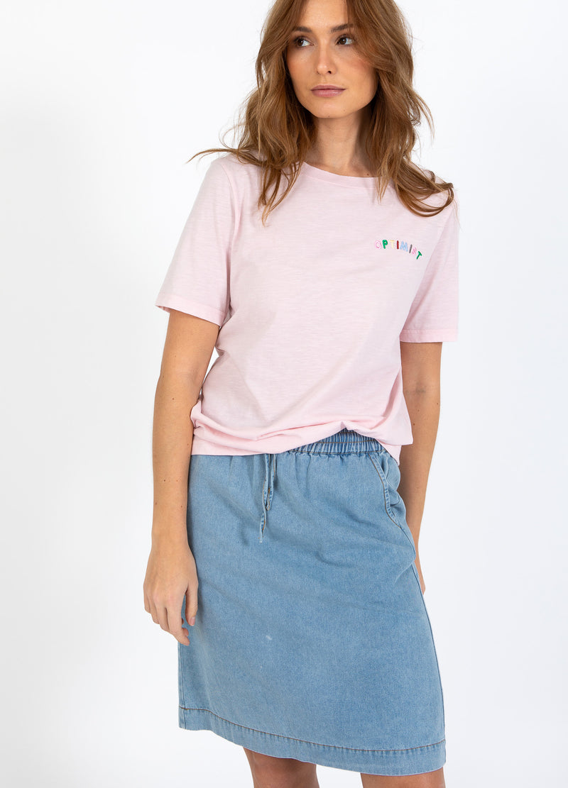 CC Heart CC HEART OPTIMIST TEE - MID SLEEVE T-Shirt Daisy Pink - 600