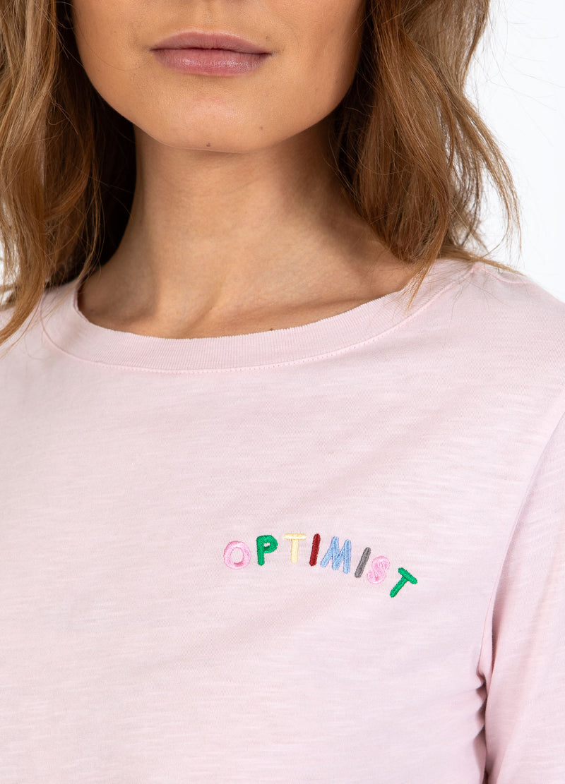 CC Heart CC HEART OPTIMIST TEE - MID SLEEVE T-Shirt Daisy Pink - 600