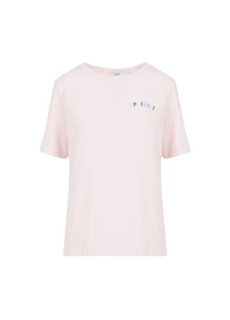 CC Heart CC HEART OPTIMIST TEE - MID SLEEVE T-Shirt Daisy Pink - 600