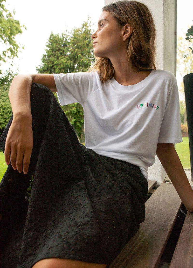 CC Heart CC HEART OPTIMIST TEE - MID SLEEVE T-Shirt White - 200
