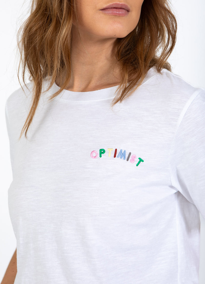 CC Heart CC HEART OPTIMIST TEE - MID SLEEVE T-Shirt White - 200