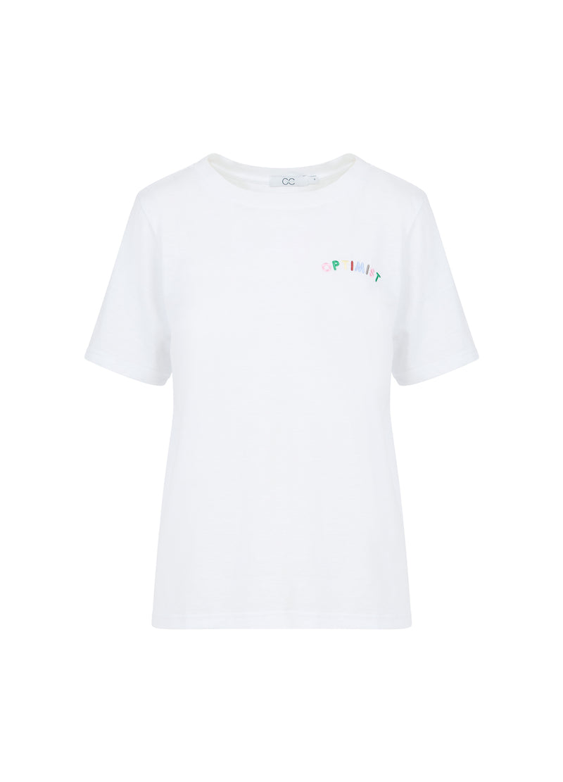 CC Heart CC HEART OPTIMIST TEE - MID SLEEVE T-Shirt White - 200