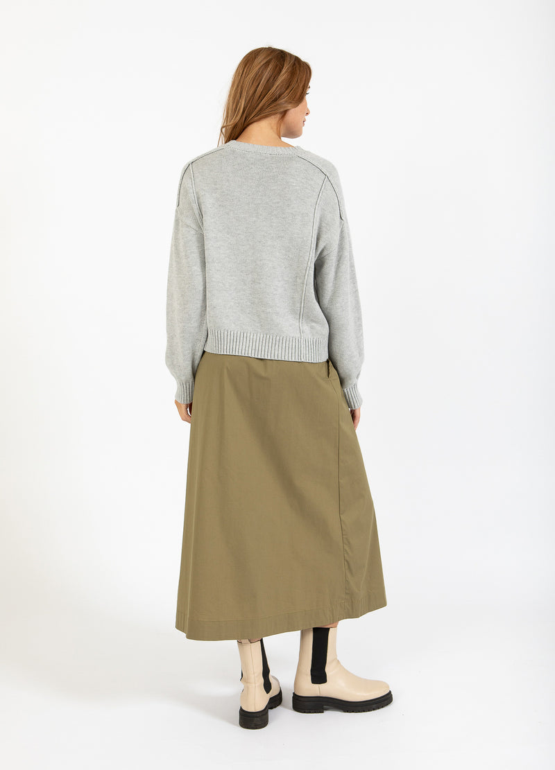 CC Heart CC HEART PHOEBE LONG SKIRT Skirt Sand olive - 406