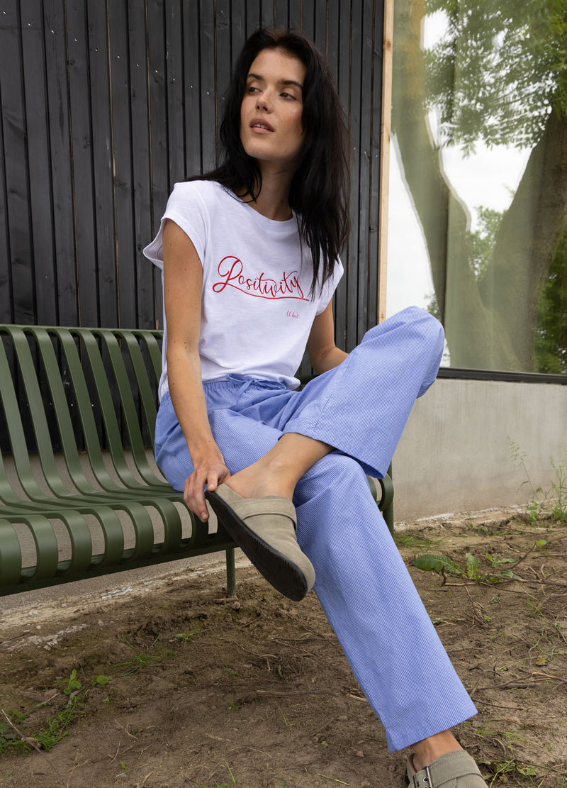 CC Heart CC HEART POSITIVITY T-SHIRT - CAP SLEEVE T-Shirt White - 200