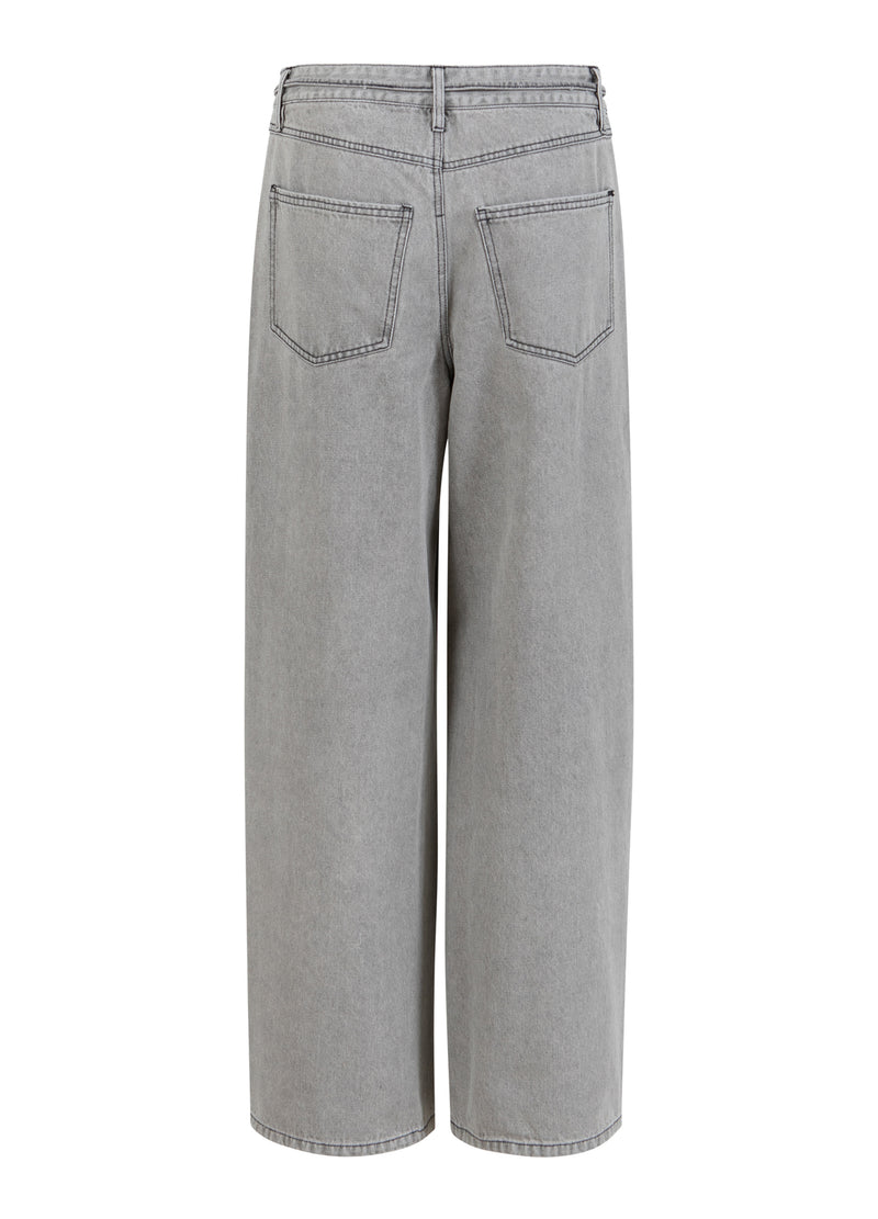 CC Heart CC HEART QUINN LOOSE DENIM PANTS Pants Grey denim - 163