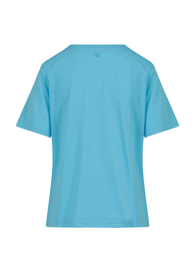 CC Heart CC HEART REGULAR T-SHIRT T-Shirt Aqua blue - 585