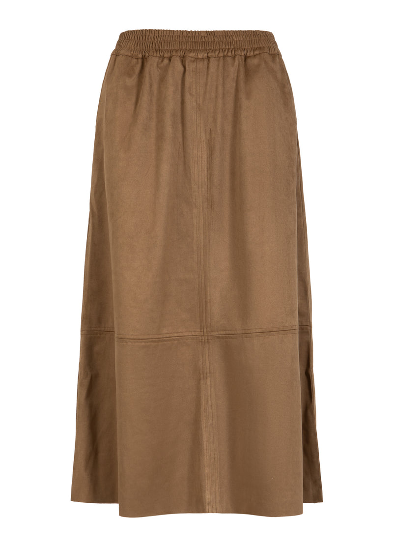 CC Heart CC HEART ROMY LONG SKIRT Skirt Golden brown - 792