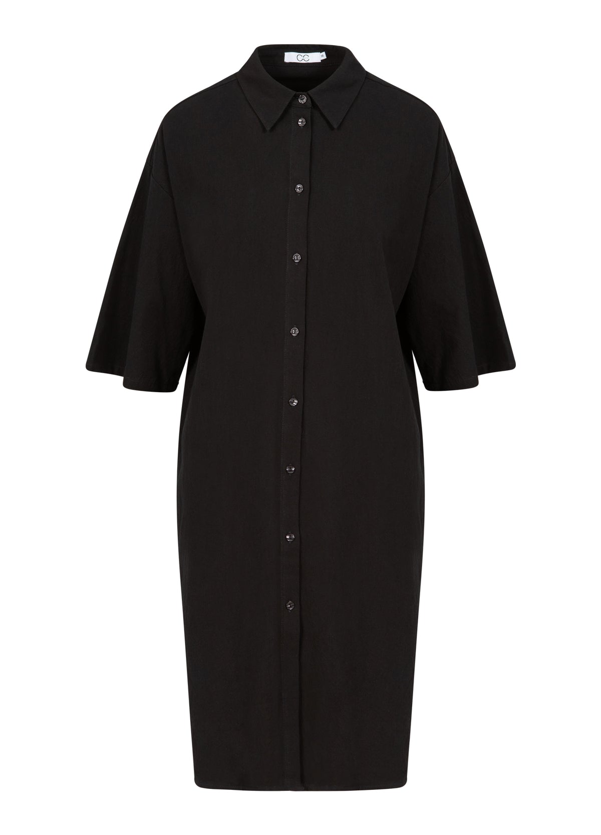 CC HEART SCOUT LINEN-LOOK SHIRT DRESS - Black costercopenhagen.com CC HEART SCOUT LINEN-LOOK SHIRT DRESS - Black costercopenhagen.com