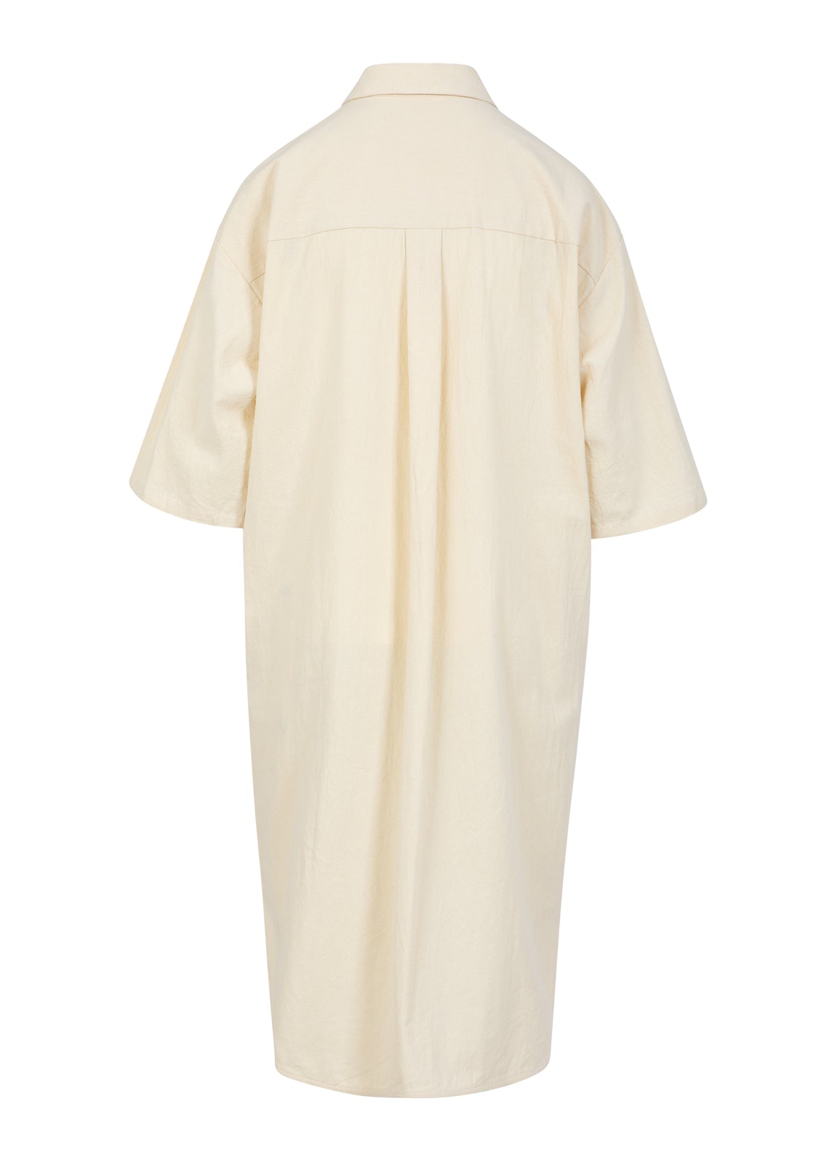 CC HEART SCOUT LINEN-LOOK SHIRT DRESS