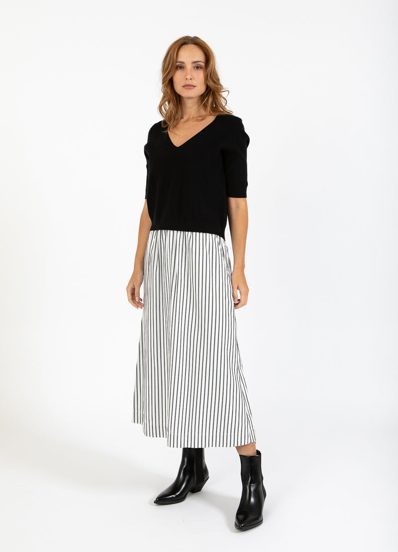 CC Heart CC HEART SHAY LONG SKIRT Skirt Stripes - 153