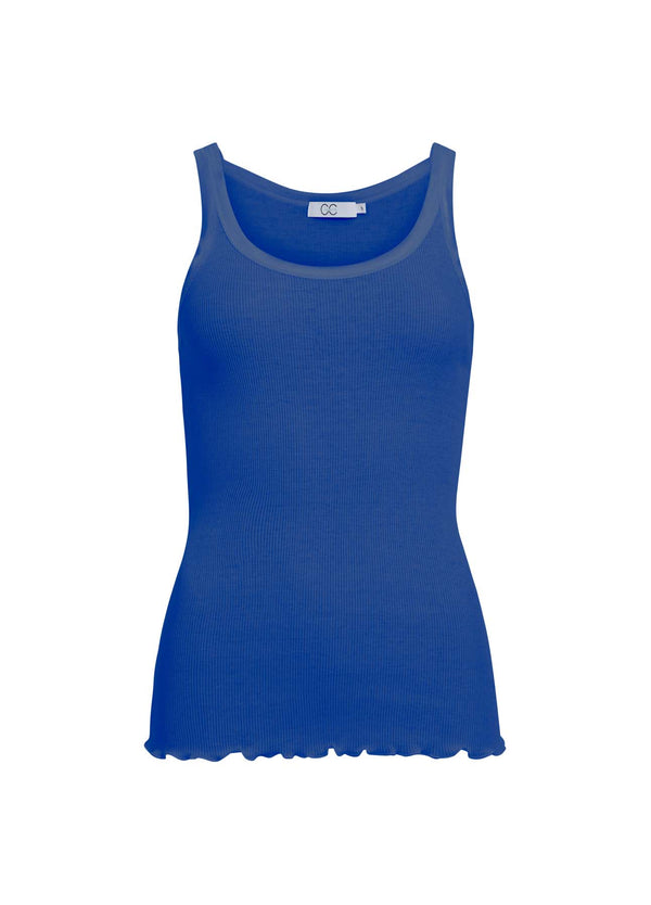 CC Heart CC HEART SILK CAMISOLE Top - Short sleeve Cobalt Blue - 514