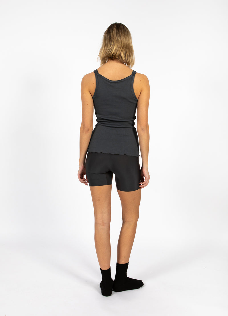 CC Heart CC HEART SILK TOP Top - Short sleeve Dark Stone Grey - 149