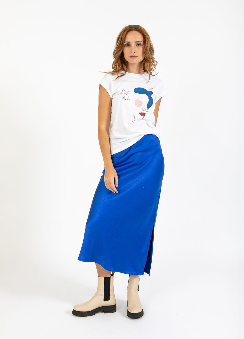 CC Heart CC HEART SKYLER MIDI SKIRT Skirt Bright blue - 592