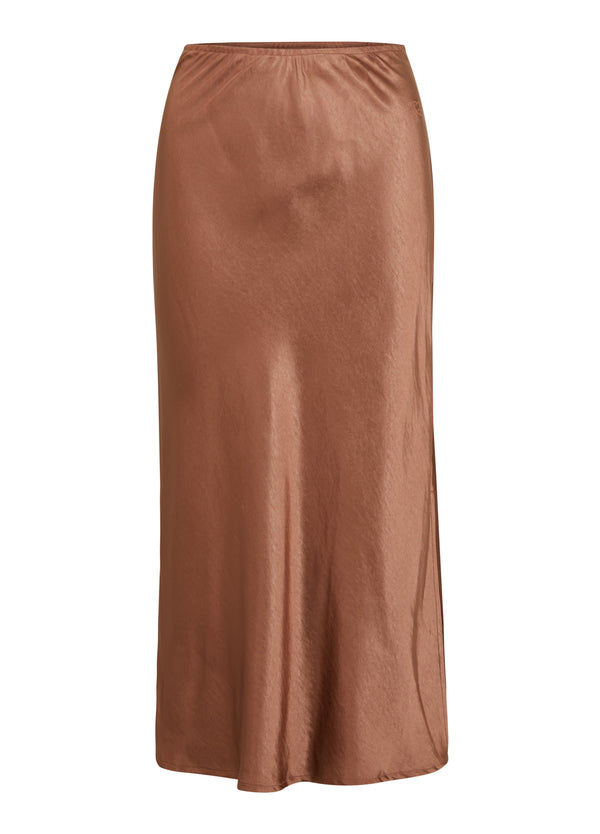 CC Heart CC HEART SKYLER MIDI SKIRT Skirt Metallic brown - 333