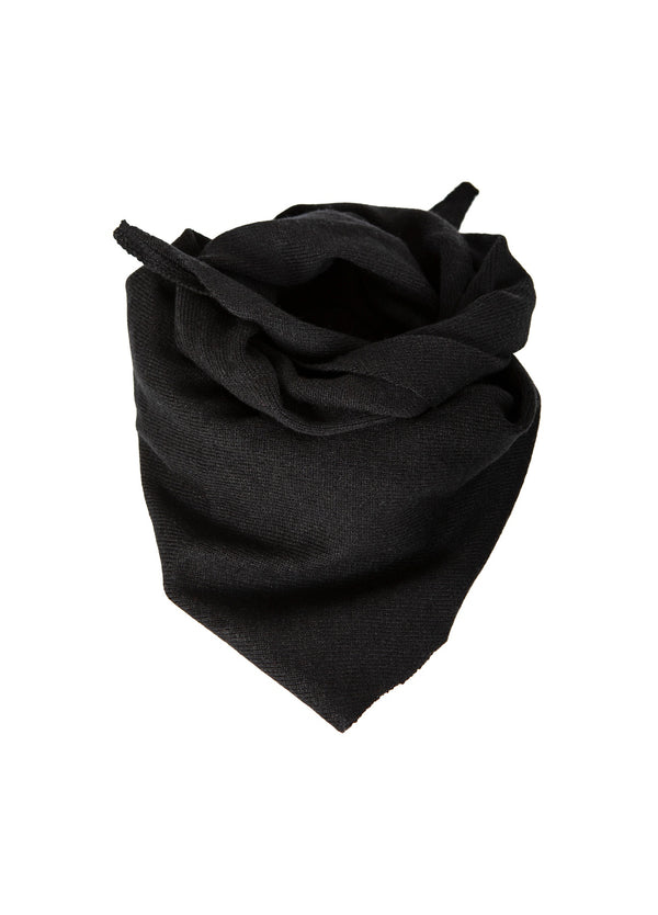 CC Heart CC HEART SOFT CASHMERE TRIANGLE SCARF Accessories Black - 100