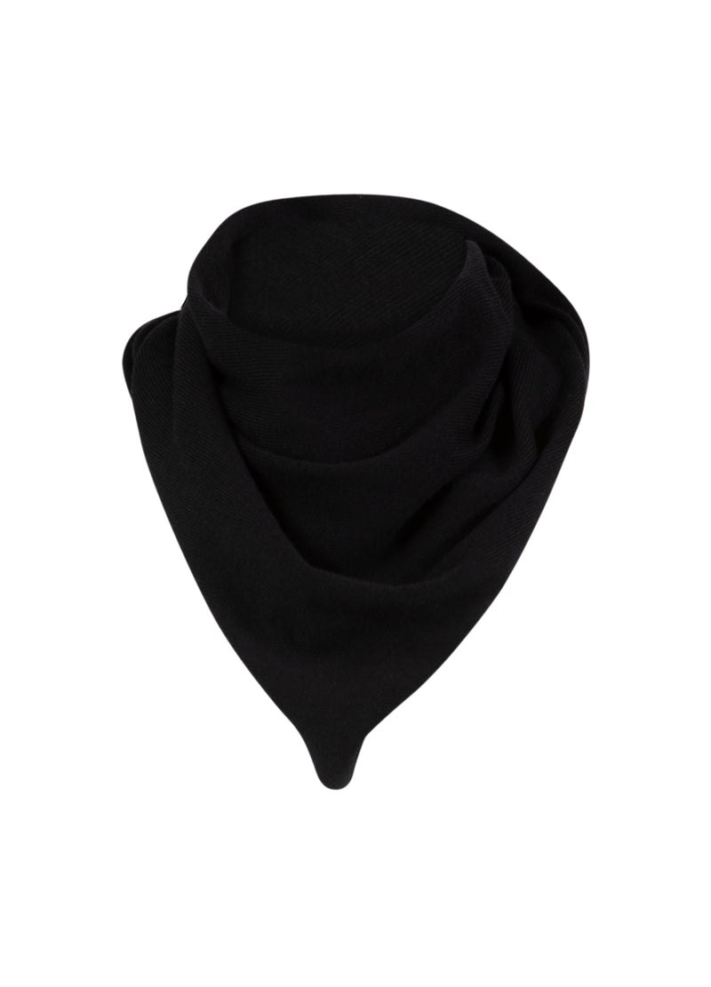 CC Heart CC HEART SOFT TRIANGLE SCARF Accessories Black - 100
