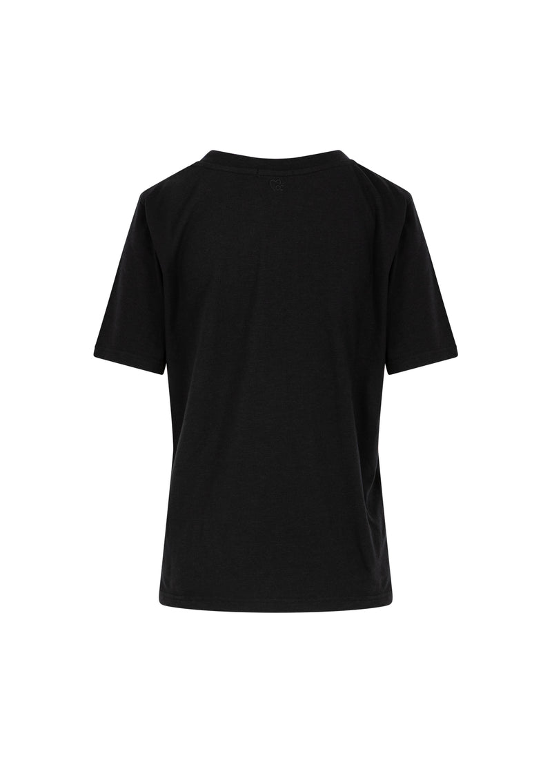 CC Heart CC HEART TINY BOW TEE T-Shirt Black - 100