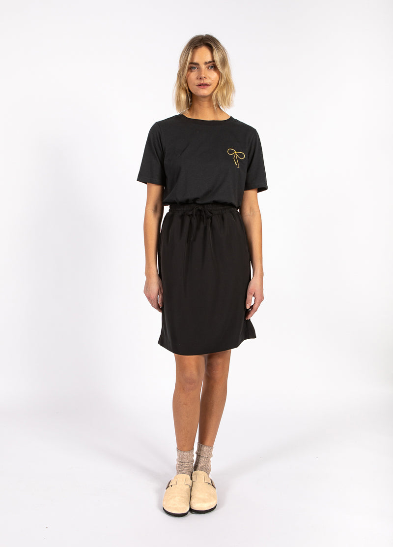 CC Heart CC HEART TINY BOW TEE T-Shirt Black - 100