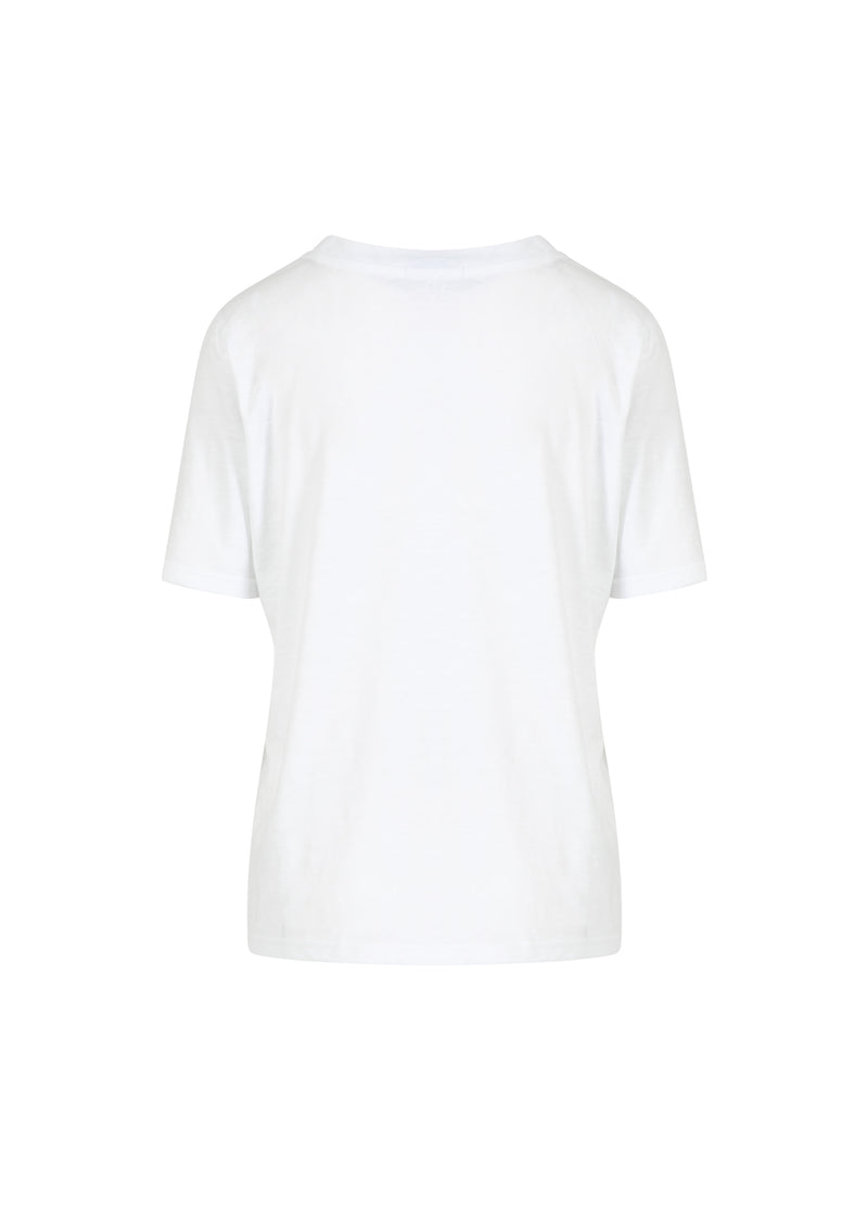 CC Heart CC HEART TINY BOW TEE T-Shirt White - 200