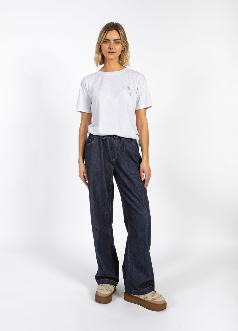 CC Heart CC HEART TINY BOW TEE T-Shirt White - 200