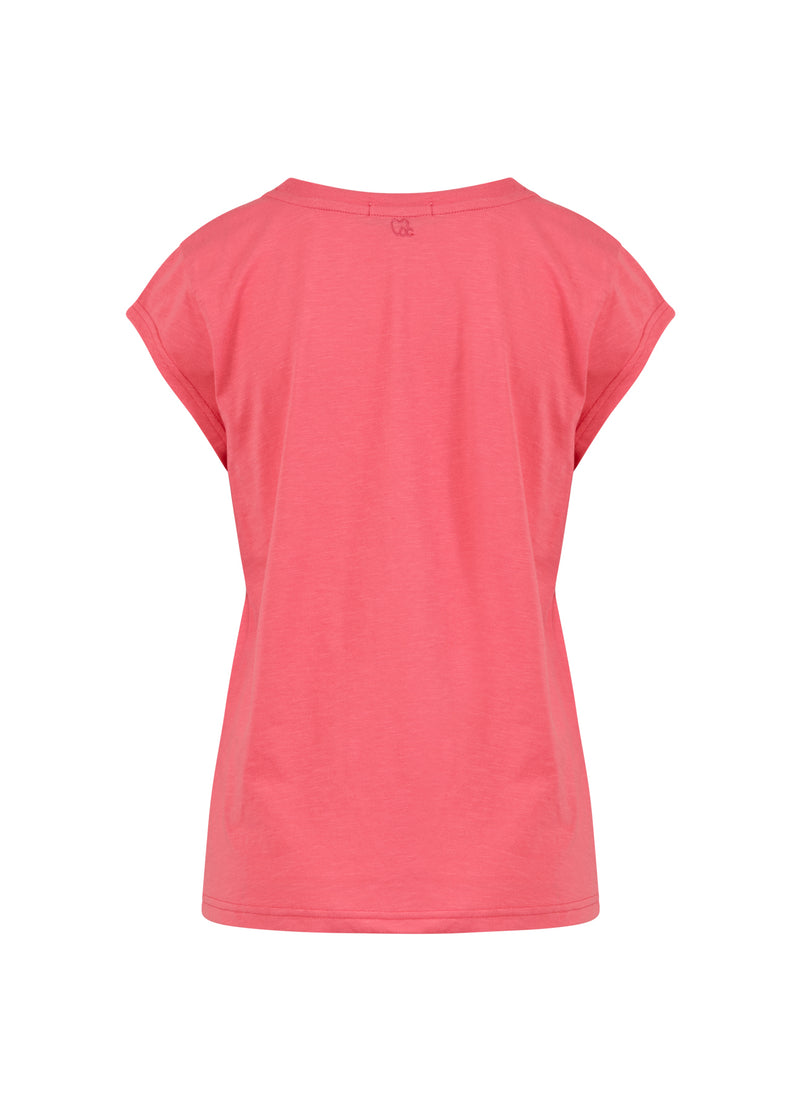 CC Heart CC HEART V-NECK T-SHIRT T-Shirt Light intense pink - 660