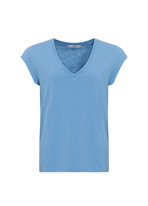 CC Heart CC Heart V-NECK T-SHIRT T-Shirt Powder blue - 588