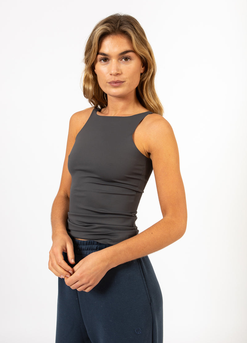 CC Heart CC HEART VIDA CROP TOP Shirt/Blouse Dark Stone Grey - 149