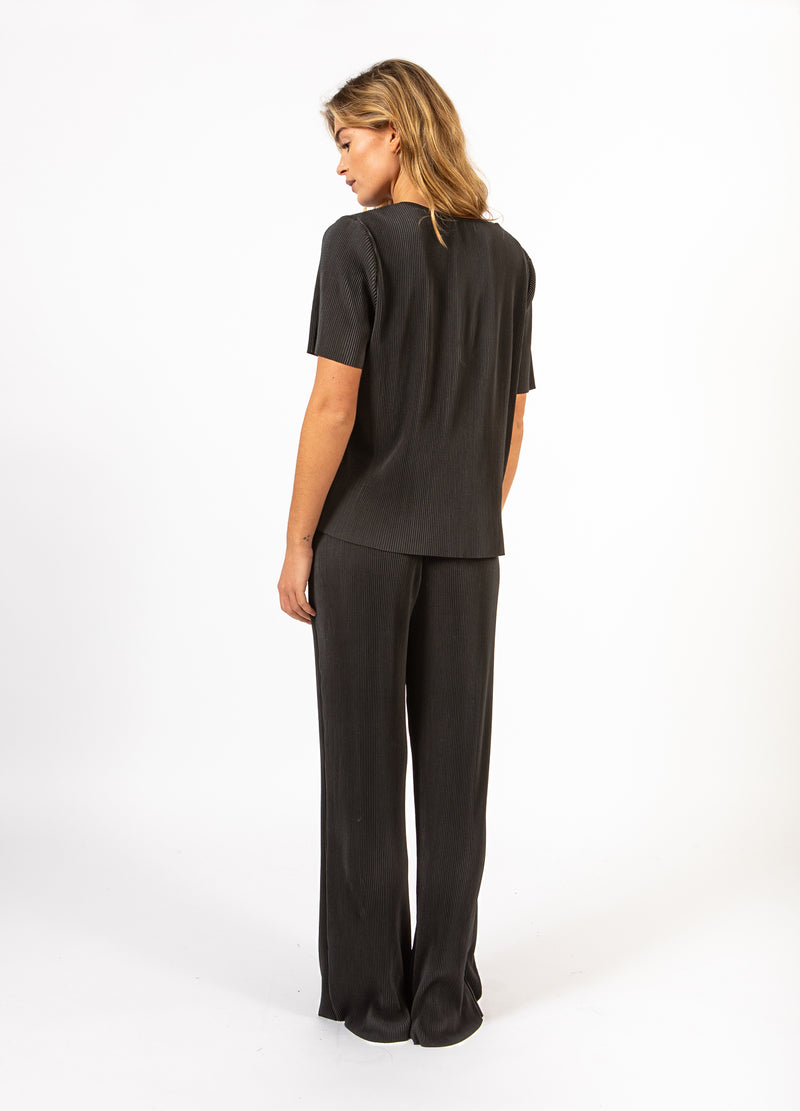 CC Heart CC HEART VIVIAN SHORT SLEEVED BLOUSE Shirt/Blouse Black - 100
