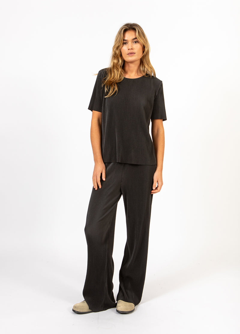 CC Heart CC HEART VIVIAN SHORT SLEEVED BLOUSE Shirt/Blouse Black - 100