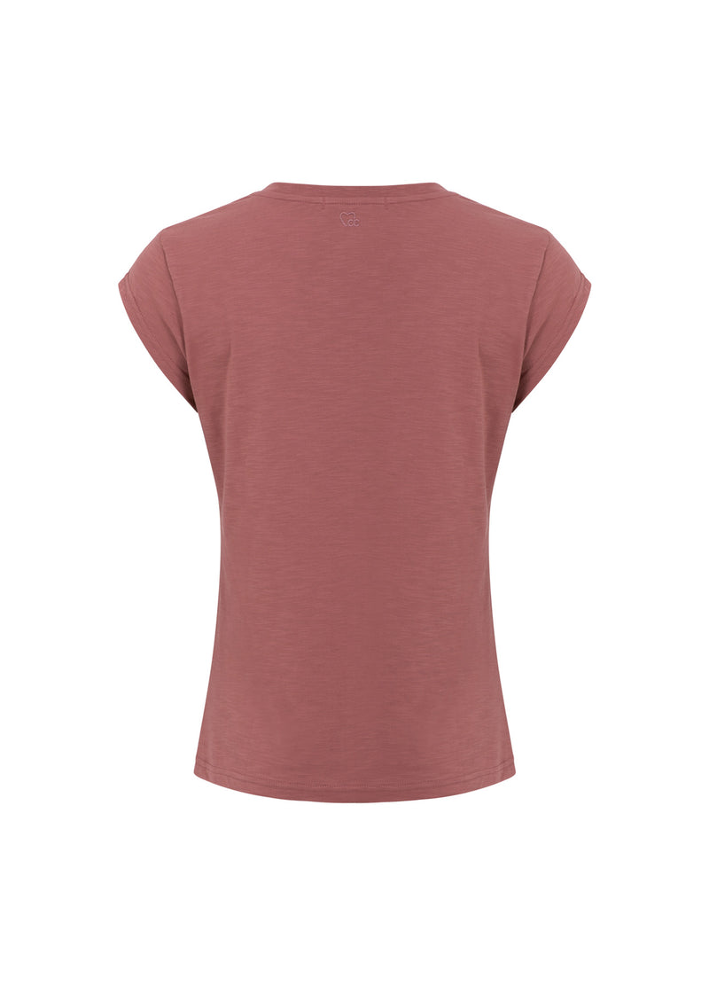 CC Heart CC Heart V-NECK T-SHIRT T-Shirt Apple butter - 696