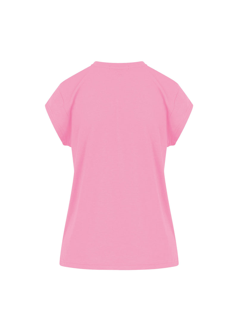 CC Heart CC Heart V-neck T-shirt T-Shirt Baby pink - 615