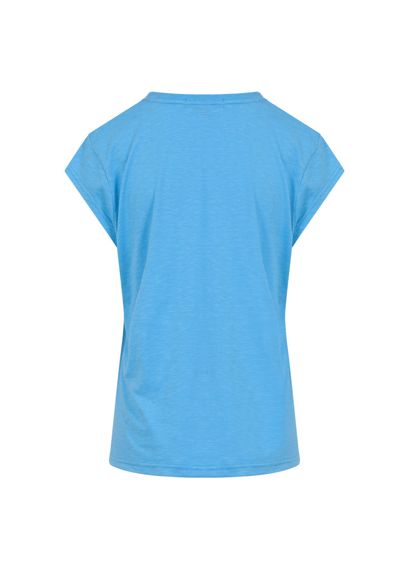 CC Heart CC Heart V-neck T-shirt T-Shirt Storm blue - 539